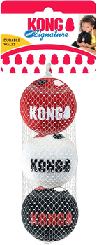 Набір м'ячів для собак Kong Signature Sport Balls 5.5 см 3 шт Multicolour (0035585503196)