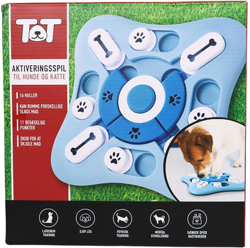 Іграшка для собак Tot Activation Game For Dogs 18 см Blue (5740007811937)