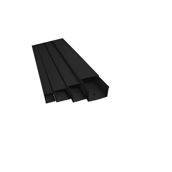 Короб пластиковий чорний СКІМ 60x40x2000 (С2310131)