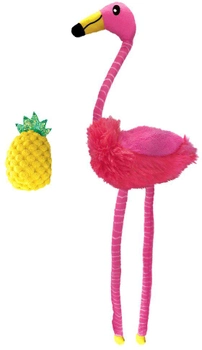 Zabawka dla kotów Kong Tropics Flamingo 2 w 1 29 x 14 x 3 cm Pink (0035585459424)