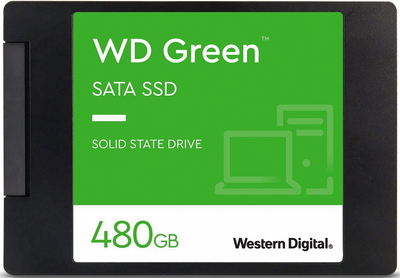 WD Накопичувач SSD 2.5" 480GB SATA Green
