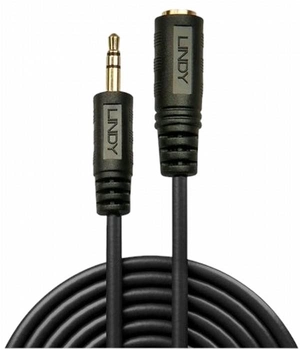 Kabel Lindy 3.5 mm 3-pin jack 2 m Black (4002888356527)