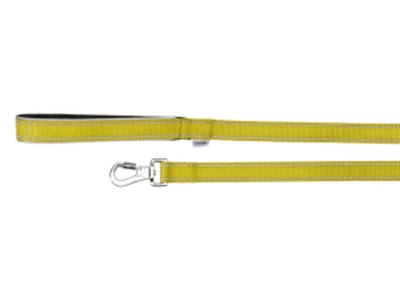 Odblaskowa smycz dla psów Camon Reflective Żółta 20 x 1200 mm (8019808189109)