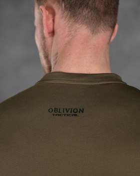 Тактична чоловіча потовідвідна футболка Oblivion Берсерк S олива (85784)