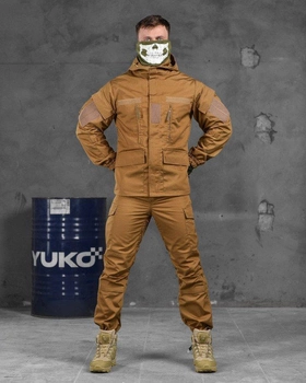 Тактичний чоловічий костюм Гірка ріп-стоп весна/літо 4XL койот (85847)