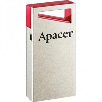 Флешка для ноутбука Flash Apacer USB 2.0 AH112 32GB Silver-red (AP32GAH112R-1)