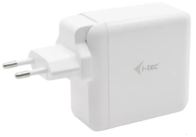 Зарядний пристрій i-Tec Travel Charger 60W + USB-A 18W UE + US (CHARGER-C60WT)