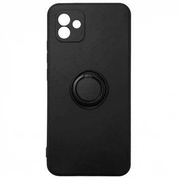 Чохол Fiji Holder Ring для Samsung Galaxy A05 (A055) бампер з кільцем підставкою Black