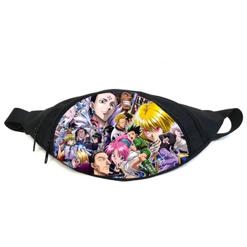 Поясная сумка бананка Хантер Х Хантер Hunter x Hunter (GB HXH 06) Gear Bag черная