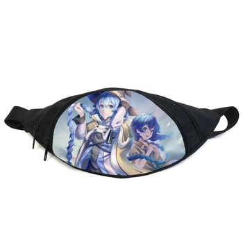 Поясная сумка бананка Реинкарнация безработного Mushoku Tensei (GB MT 016) Gear Bag черная