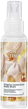Спрей для тела "Персик и Ваниль" - Avon Senses Simply Luxurious Body Mist 100ml (994909-1288429-2)