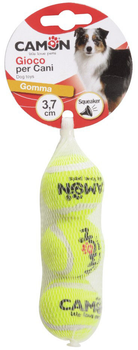 Іграшка для собак Camon Тенісний м'яч зі звуком 5 см (8019808199771)