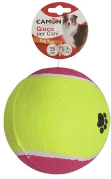 Іграшка для собак Camon Великий тенісний м'яч 15 см (8019808176222)