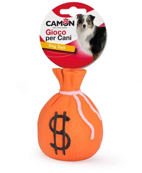 Іграшка для собак Camon Мішечок з пищалкою 13 см (8019808223681)