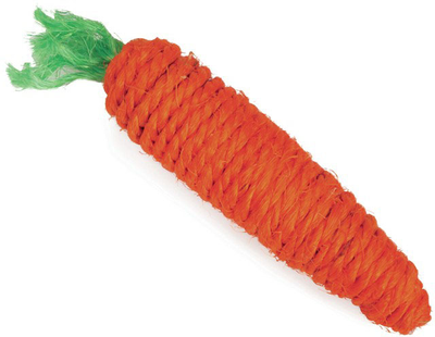 Іграшка для гризунів Camon Морквина із сизалю 14 см (8019808215693)