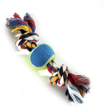 Іграшка для собак Camon Мотузка з м'ячем 38 см (8019808044101)
