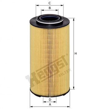 Фільтр масла HENGST FILTER E903H D436 Hengst (E903HD436)