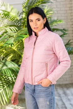 Fashions • Куртка жіноча Miguela Fashions 42-44 пудра (9129/а-мо)