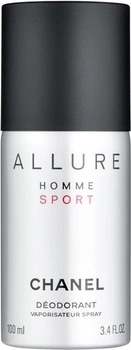 Парфумований дезодорант для чоловіків Chanel Allure Homme Sport DSR M 100 мл (3145891239300)