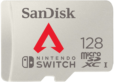 Карта пам'яті SanDisk Nintendo Switch microSDXC 128GB UHS-I V30 (SDSQXAO-128G-GN6ZY)