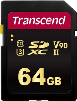 Karta pamięci Transcend 700S SDXC Class 10 UHS-II 64 GB (TS64GSDC700S)
