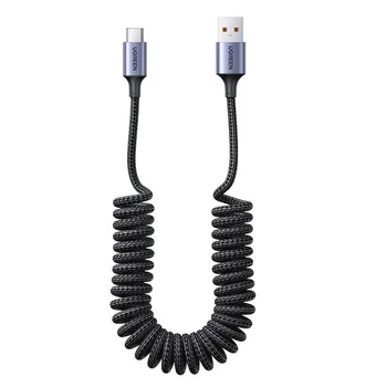 Кабель USB C Ugreen US554 6A 100W 40Mbs Space Grey (90790)