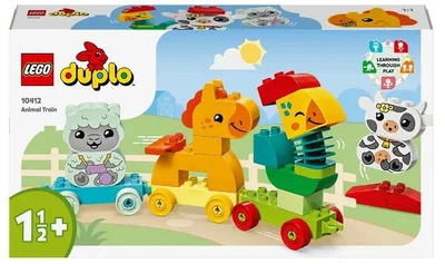 Конструктор LEGO DUPLO Поезд животных 19 деталей (10412)
