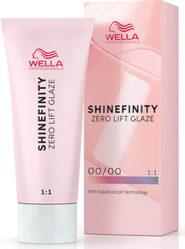 Крем-фарба без окислювача Wella Professionals Shinefinity Zero Lift Glaze 00-00 Crystal Glaze Booster 60 мл (4064666057361)