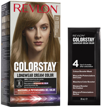 Krem farba do włosów bez utleniacza Revlon Colorstay Longwear Cream Color Golden Blonde 7.3 165 ml (309970210656)