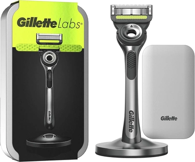 Maszynka do golenia dla mężczyzn Gillette Labs Travel z wymienną kasetą w etui podróżnym (8001090834690)