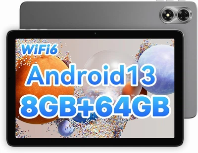 Планшет 10.1" Umidigi G1 Tab 4+4/64Gb 4 ядра Android 13 6000 mAh Серый k1