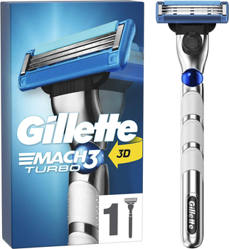 Бритва чоловіча Gillette Mach3 Turbo (7702018578801)
