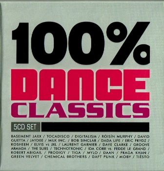 Музыкальный CD диск Various – 100% Dance Classics 5CD (Фирменный)