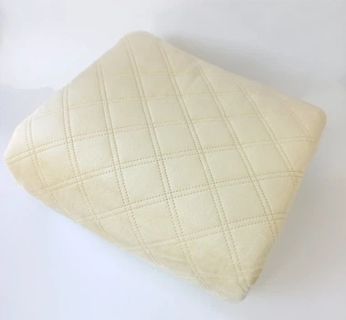 Покрывало ТЕП Velour (Велюр) 240х260 Бежевое Ромб прямой