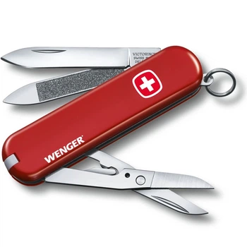 Складаний швейцарський ніж Victorinox Delemont WENGER 7 in 1 Vx06423.91
