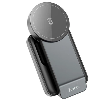 Зарядний пристрій 3в1 Hoco CQ3 15W Qi magnetic charger Black