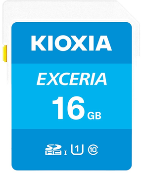 Карта памяти Kioxia Exceria SDHC 16 GB Class 10 UHS-I (LNEX1L016GG4)