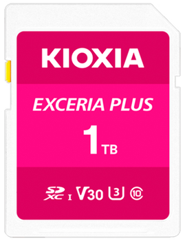 Карта памяти Kioxia Exceria Plus SDXC 128 GB (LNPL1M128GG4)