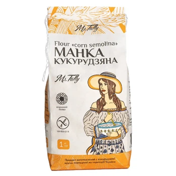 Манка кукурудзяна без глютену Ms. Tally 1 кг