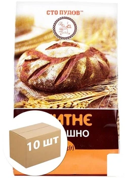 Мука ржаная ТМ "Сто Пудов" 500г упаковка 10 шт (156492)