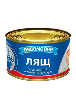 Лещ обсмажений (у томатному соусі) ТМ "Аквамарин" 230г (157282)