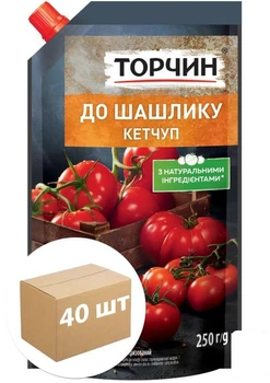 Кетчуп к шашлыку ТМ "Торчин" 250г упаковка 40 шт (158789)