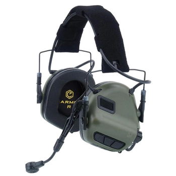 Тактичні навушники Opsmen EARMOR M32 MARK3 олива