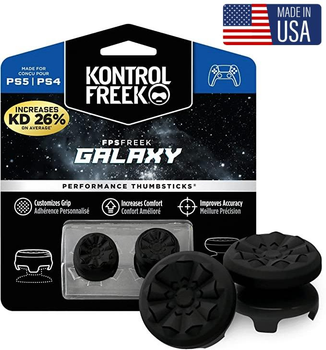 Накладки на стіки KontrolFreek® Galaxy (Black Limited Edition) для Sony DualShock PS4 / DualSense PS5 [382252842]