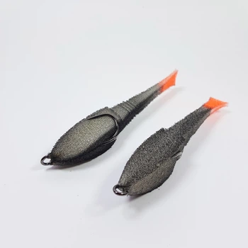 Поролоновая приманка профмонтаж Dancing Fish 4" col.114 поролоновые приманки на щуку