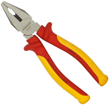 Плоскогубці Stanley MaxSteel VDE 1000V 175 мм (0-84-001)