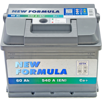 Автомобільний акумулятор NEW FORMULA 60Ah Єв (-/+) 540EN (5602204249)
