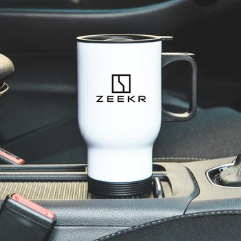 Термокухоль автомобільний з логотипом Zeekr 450 мл білий