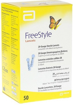 Ланцет Abbott Freestyle Sterile Glucose Lancets 21 G  50 шт (5021791708482)