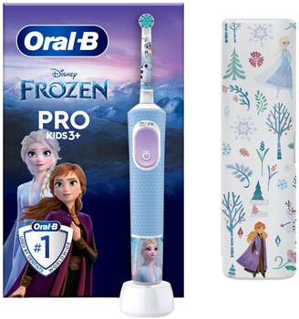 Дитяча електрична зубна щітка Oral-B Vitality Pro Kids Frozen (8006540773178)